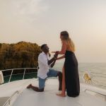 Luxury Yacht Charter Marriage proposal in the Algarve