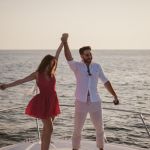 Pedido de casamento a bordo de um iate de luxo em Vilamoura