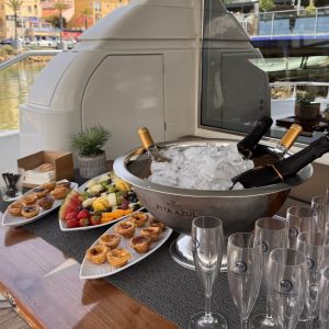Fruit Platter and Welcome Sparkling Wine