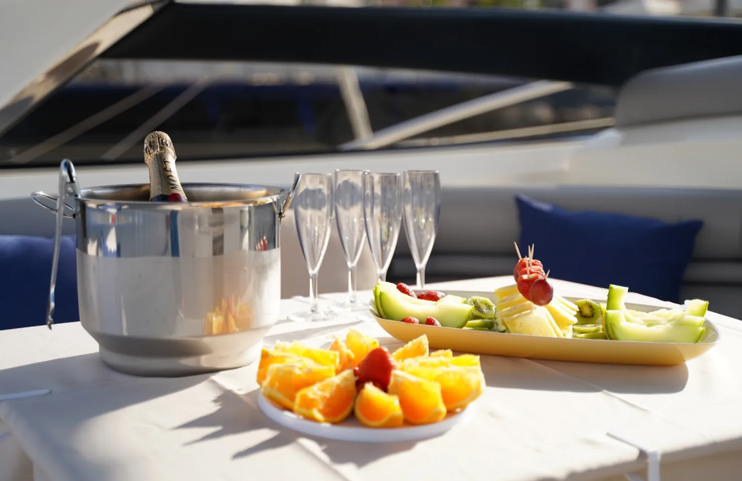 Bed onboard a yacht Algarve