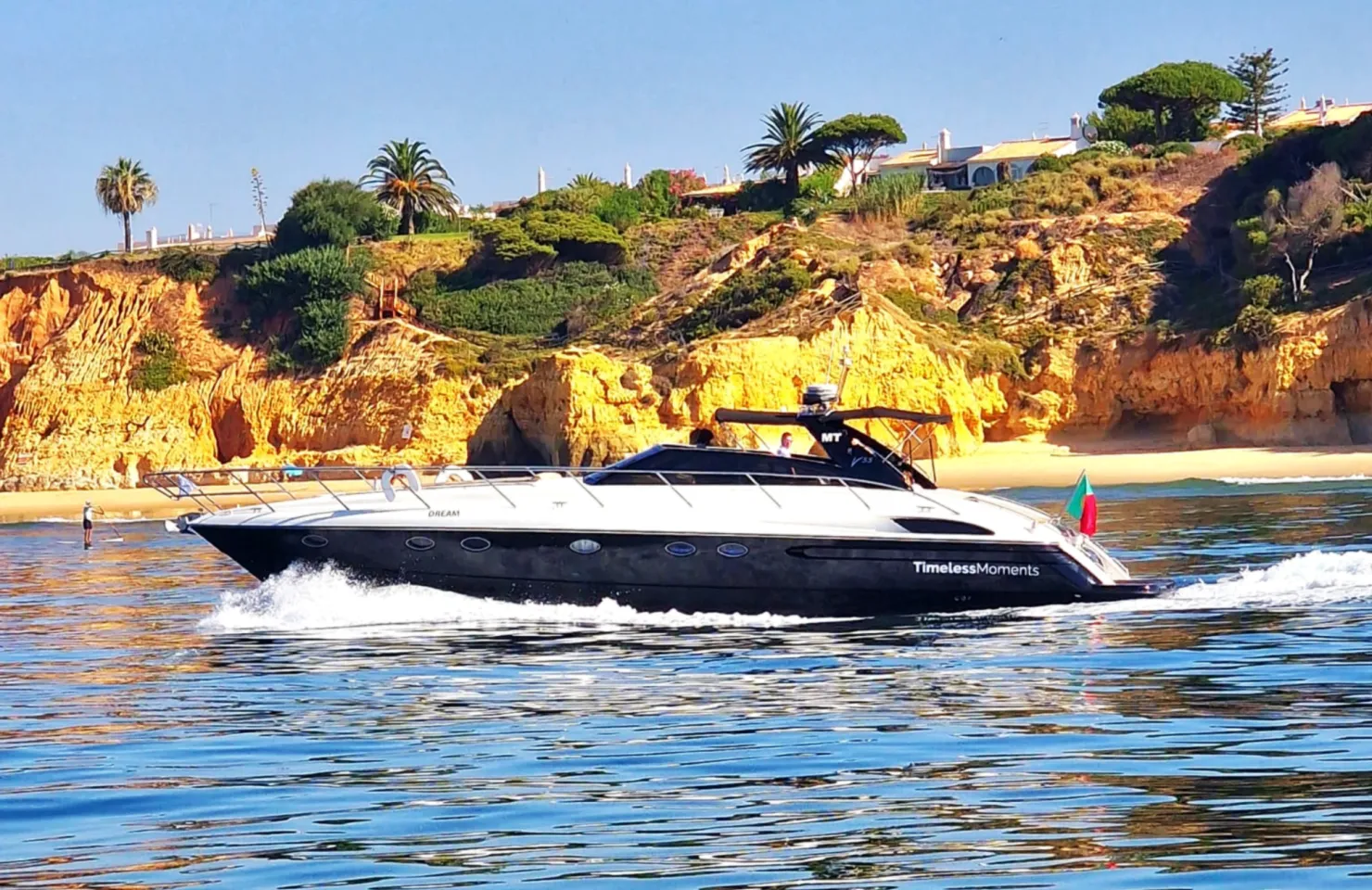 Barco de Luxo Princess para alugar em Vilamoura