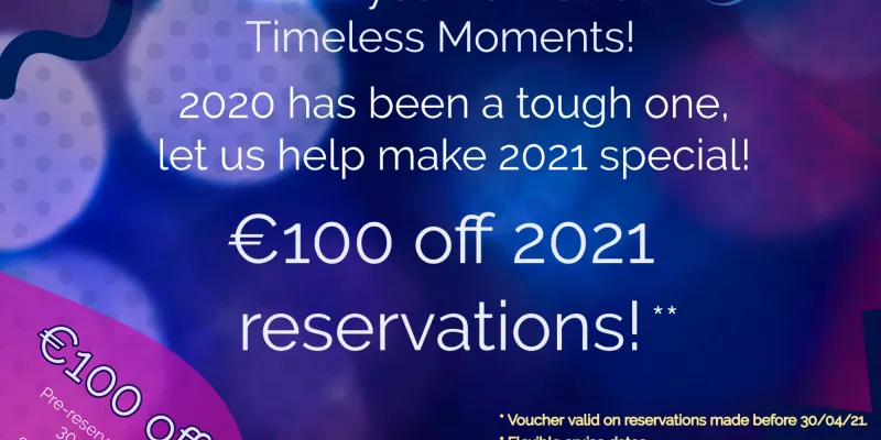 Claim Your €100 Discount Voucher 